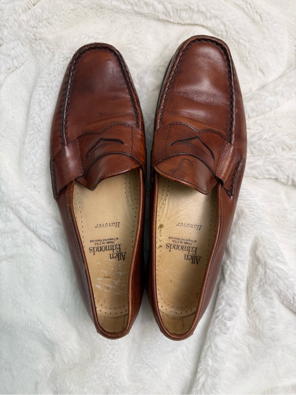 Allen Edmonds Leather Penny Loafers